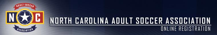 North Carolina Adult State Soccer Association banner